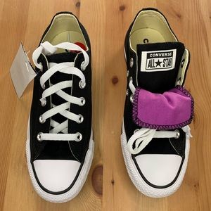 CONVERSE  Double Tongue Black Iris